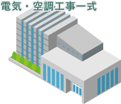 電気・空調工事一式